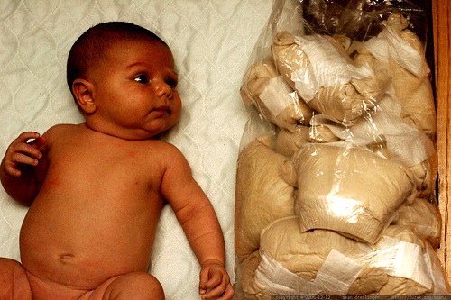 One Day of Diapers. Photo © Sean Dreilinger