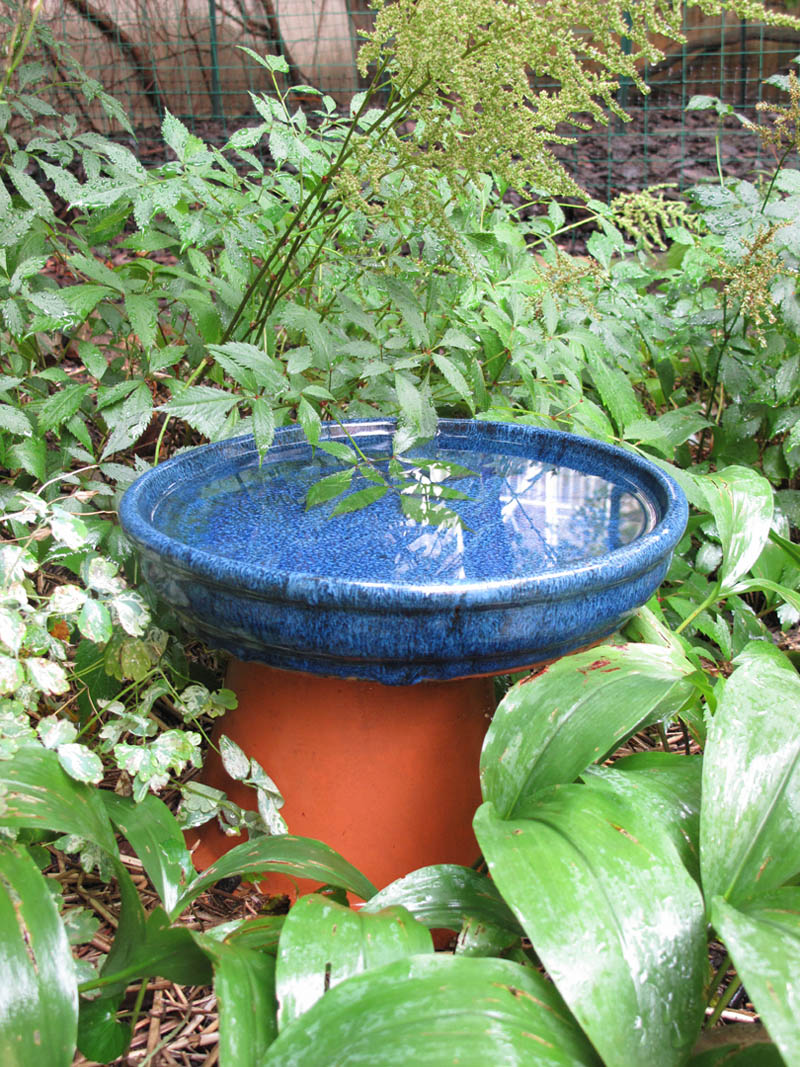 Homemade Birdbath 69