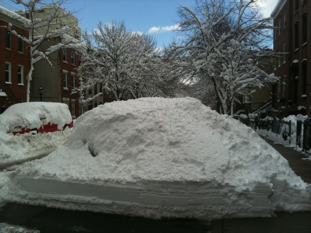 View of our street
